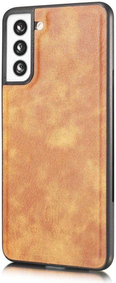 DG Ming Samsung Galaxy S21 Hoesje 2-in-1 Book Case en Back Cover Bruin afbeelding 17