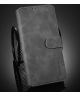 DG Ming Samsung Galaxy S21 Hoesje Retro Wallet Book Case Grijs