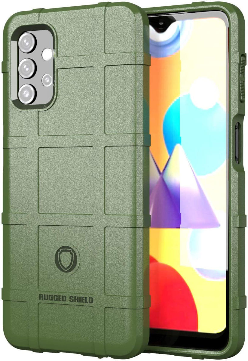 Samsung Galaxy A32 4G Hoesje Shock Proof Rugged Shield Groen afbeelding 1