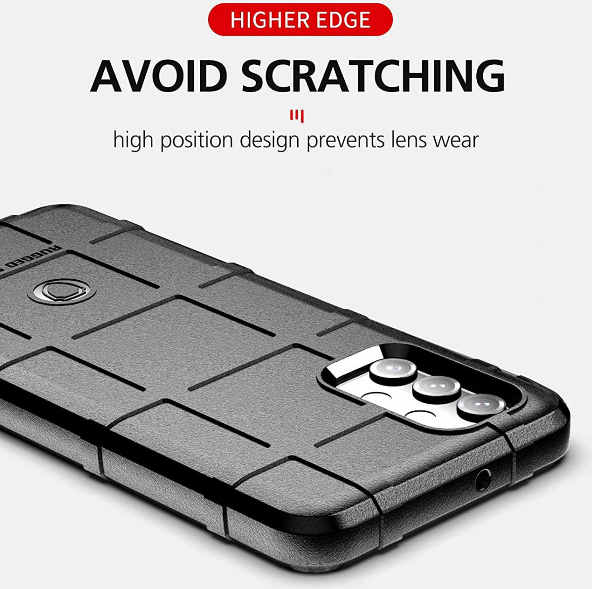 Samsung Galaxy A32 4G Hoesje Shock Proof Rugged Shield Groen afbeelding 3