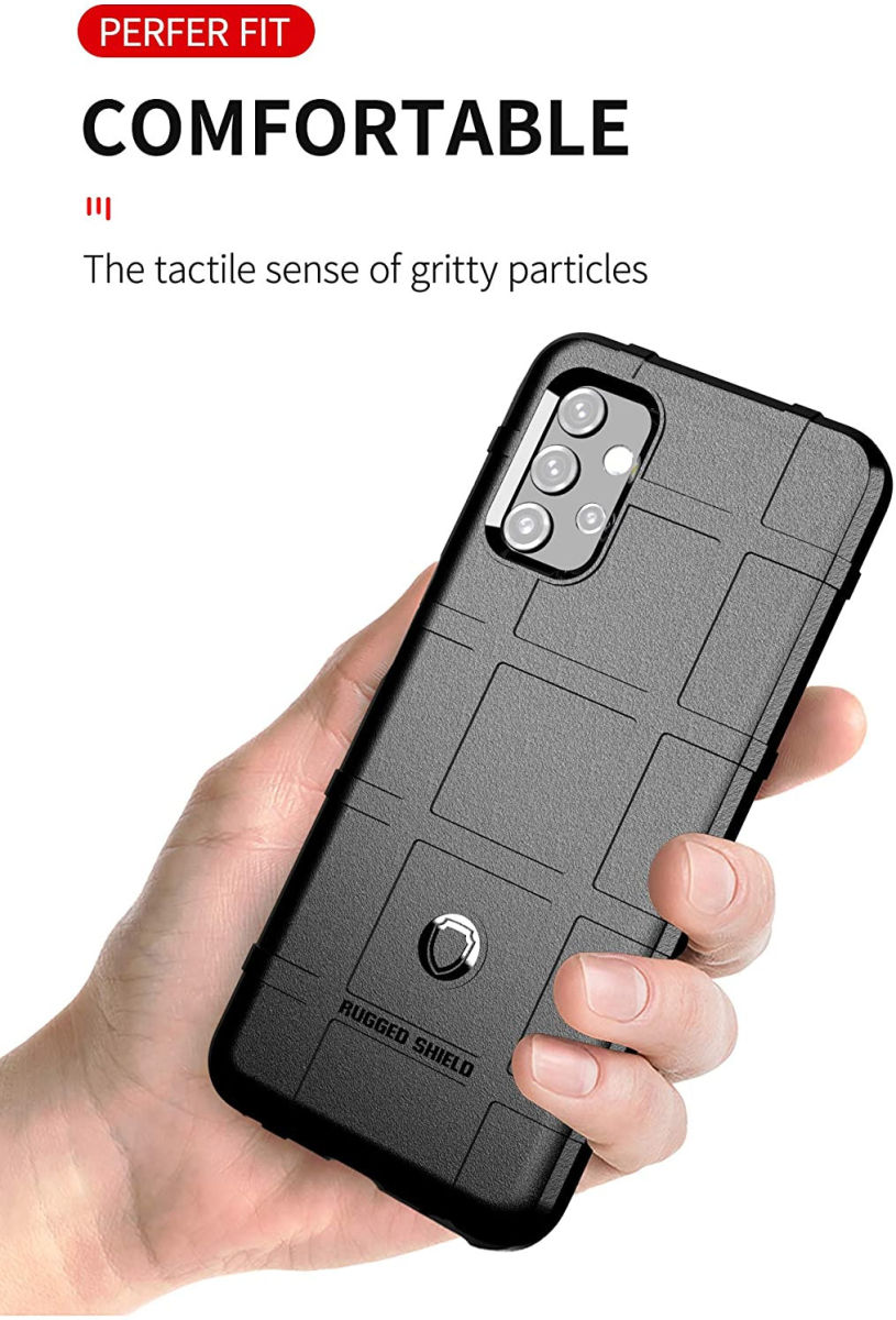 Samsung Galaxy A32 4G Hoesje Shock Proof Rugged Shield Groen afbeelding 5