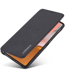 LC.IMEEKE Samsung Galaxy A52 / A52S Hoesje Wallet Book Case Zwart