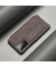 LC.IMEEKE Samsung Galaxy A52 / A52S Hoesje Wallet Book Case Grijs