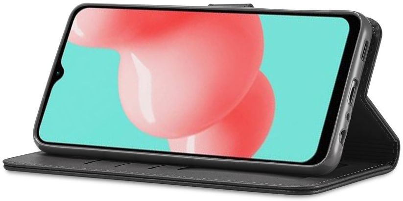 LC.IMEEKE Samsung Galaxy A32 4G Hoesje Portemonnee Book Case Zwart afbeelding 12