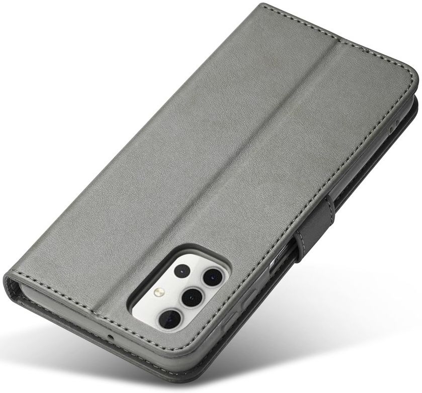 LC.IMEEKE Samsung Galaxy A32 4G Hoesje Portemonnee Book Case Grijs afbeelding 12