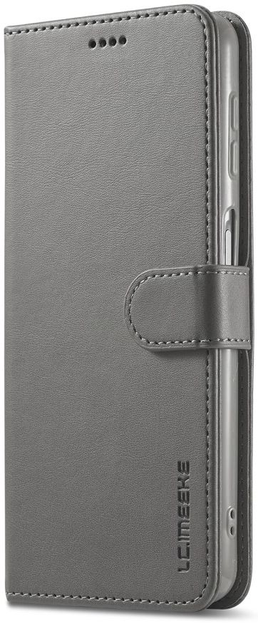 LC.IMEEKE Samsung Galaxy A32 4G Hoesje Portemonnee Book Case Grijs afbeelding 2