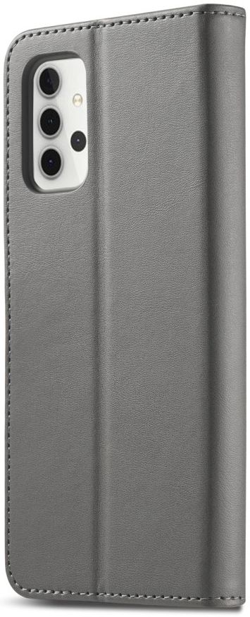 LC.IMEEKE Samsung Galaxy A32 4G Hoesje Portemonnee Book Case Grijs afbeelding 10