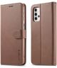 LC.IMEEKE Samsung Galaxy A32 4G Hoesje Portemonnee Book Case Bruin