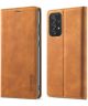LC.IMEEKE Samsung Galaxy A52 / A52S Hoesje Portemonnee Book Case Bruin