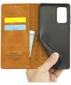 LC.IMEEKE Samsung Galaxy A52 / A52S Hoesje Portemonnee Book Case Bruin