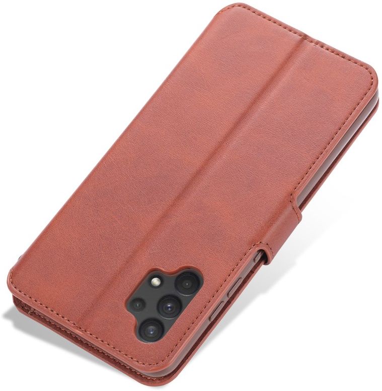AZNS Samsung Galaxy A32 4G Hoesje Wallet Book Case Kunstleer Bruin afbeelding 9