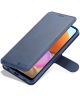 AZNS Samsung Galaxy A32 4G Hoesje Wallet Book Case Kunstleer Blauw