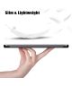 Samsung Galaxy Tab A7 Lite Hoes Tri-Fold Book Case Grijs