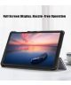 Samsung Galaxy Tab A7 Lite Hoes Tri-Fold Book Case Grijs