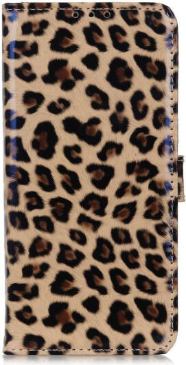 Motorola Moto G100 Hoesje Portemonnee Book Case met Luipaard Print afbeelding 1