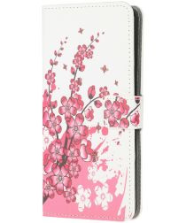 Motorola Moto G10/G20/G30 Hoesje Wallet Book Case met Blossom Print