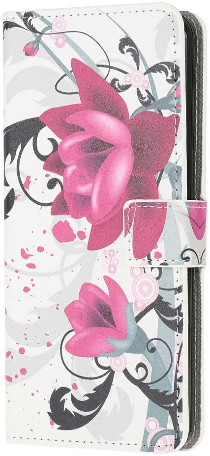 Motorola Moto G10/G20/G30 Hoesje Wallet Book Case met Rozen Print afbeelding 1
