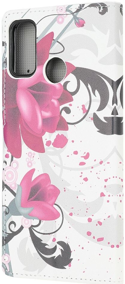 Motorola Moto G10/G20/G30 Hoesje Wallet Book Case met Rozen Print afbeelding 2