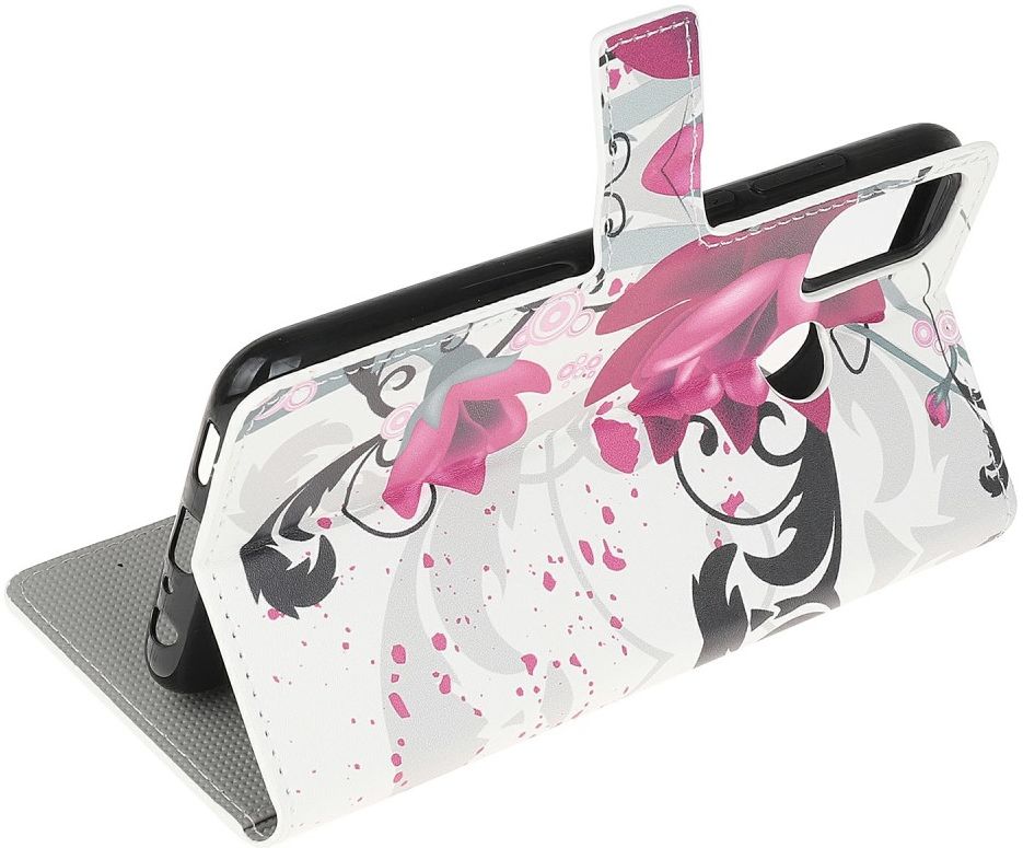 Motorola Moto G10/G20/G30 Hoesje Wallet Book Case met Rozen Print afbeelding 5