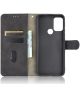 Motorola Moto G10 / G20 / G30 Hoesje Wallet Book Case Zwart