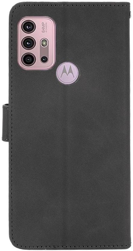 Motorola Moto G10 / G20 / G30 Hoesje Wallet Book Case Zwart afbeelding 2