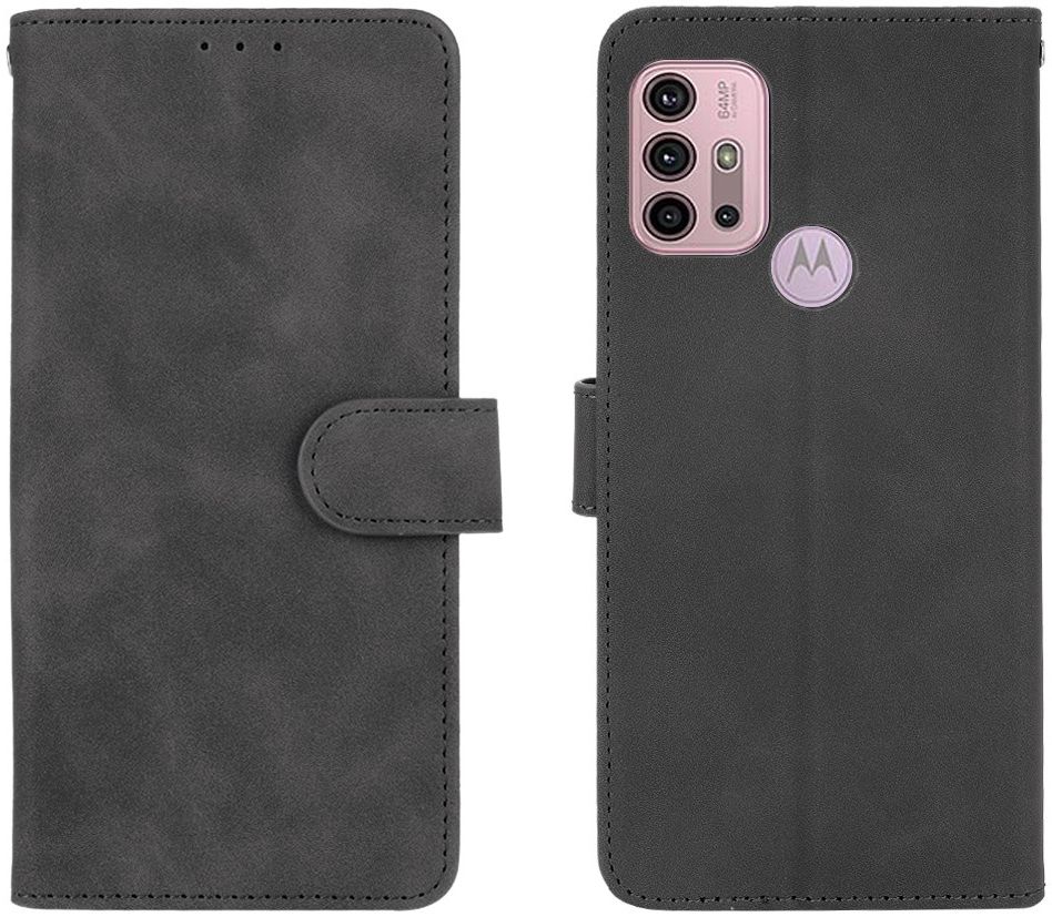 Motorola Moto G10 / G20 / G30 Hoesje Wallet Book Case Zwart afbeelding 7