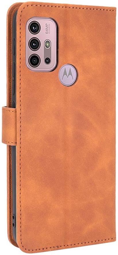 Motorola Moto G10 / G20 / G30 Hoesje Wallet Book Case Oranje afbeelding 6