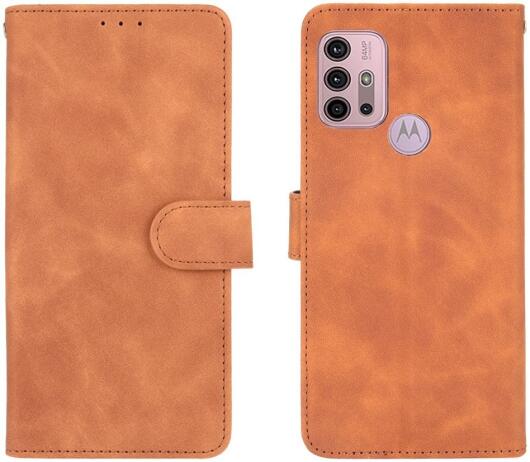 Motorola Moto G10 / G20 / G30 Hoesje Wallet Book Case Oranje afbeelding 7