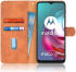 Motorola Moto G10 / G20 / G30 Hoesje Wallet Book Case Oranje afbeelding 1