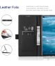 Motorola Moto G10 / G20 / G30 Hoesje Portemonnee Book Case Zwart