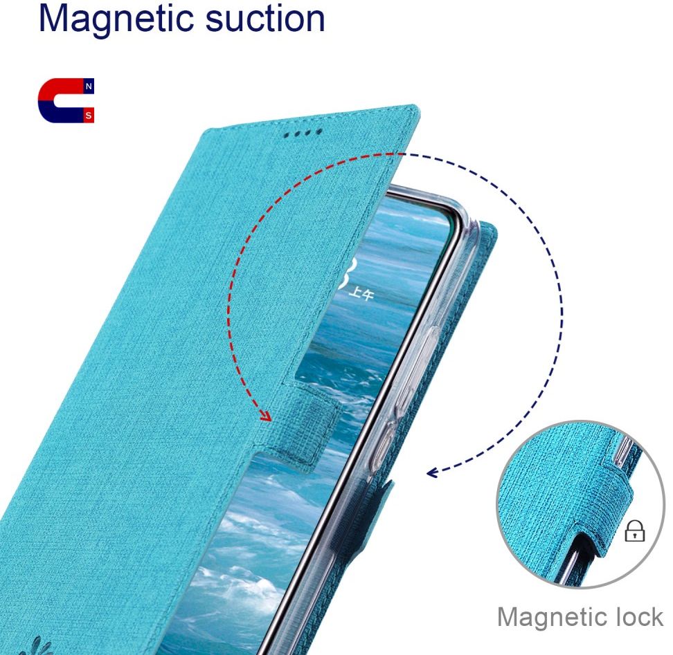 Motorola Moto G10 / G20 / G30 Hoesje Portemonnee Book Case Groen afbeelding 5