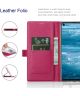 Motorola Moto G10 / G20 / G30 Hoesje Portemonnee Book Case Roze