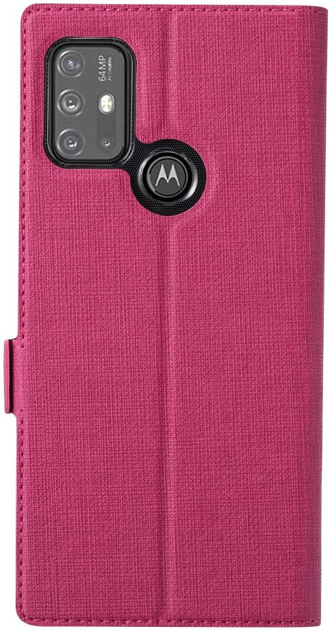 Motorola Moto G10 / G20 / G30 Hoesje Portemonnee Book Case Roze afbeelding 1