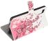 Motorola Moto G100 Hoesje Wallet Book Case met Bloesem Print afbeelding 3