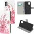 Motorola Moto G100 Hoesje Wallet Book Case met Bloesem Print afbeelding 6