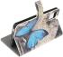 Motorola Moto G100 Hoesje Wallet Book Case met Butterfly Print afbeelding 5