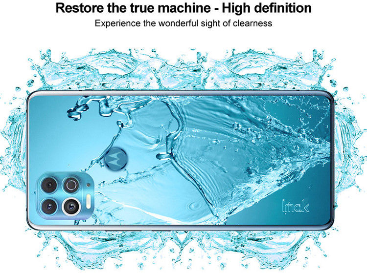 IMAK UX-5 Motorola Moto G100 Hoesje Flexibel en Dun TPU Transparant afbeelding 5