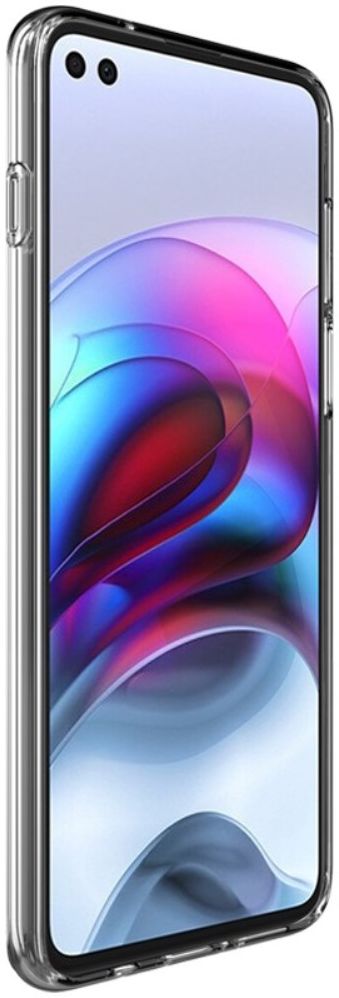 IMAK UX-5 Motorola Moto G100 Hoesje Flexibel en Dun TPU Transparant afbeelding 2