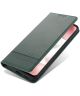 AZNS Xiaomi Mi 11 Hoesje Portemonnee Book Case Kunstleer Groen