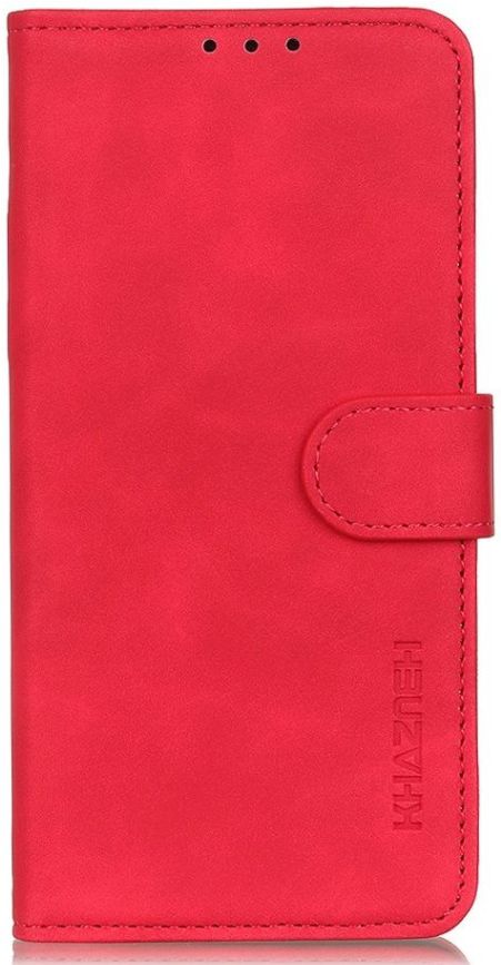 KHAZNEH Xiaomi Redmi Note 10 Pro Hoesje Retro Wallet Book Case Rood afbeelding 2