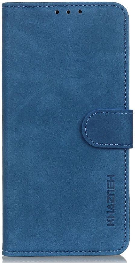 KHAZNEH Xiaomi Redmi Note 10 Pro Hoesje Retro Wallet Book Case Blauw afbeelding 2