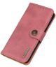 KHAZNEH Xiaomi Redmi Note 10 Pro Hoesje Portemonnee Book Case Roze