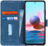 Xiaomi Redmi Poco M5s / Note 10(S) Hoesje Retro Wallet Book Case Blauw afbeelding 1