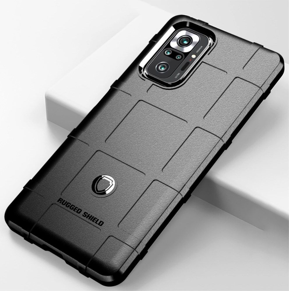Xiaomi Redmi Note 10 Pro Hoesje Rugged Shield Back Cover Zwart afbeelding 10