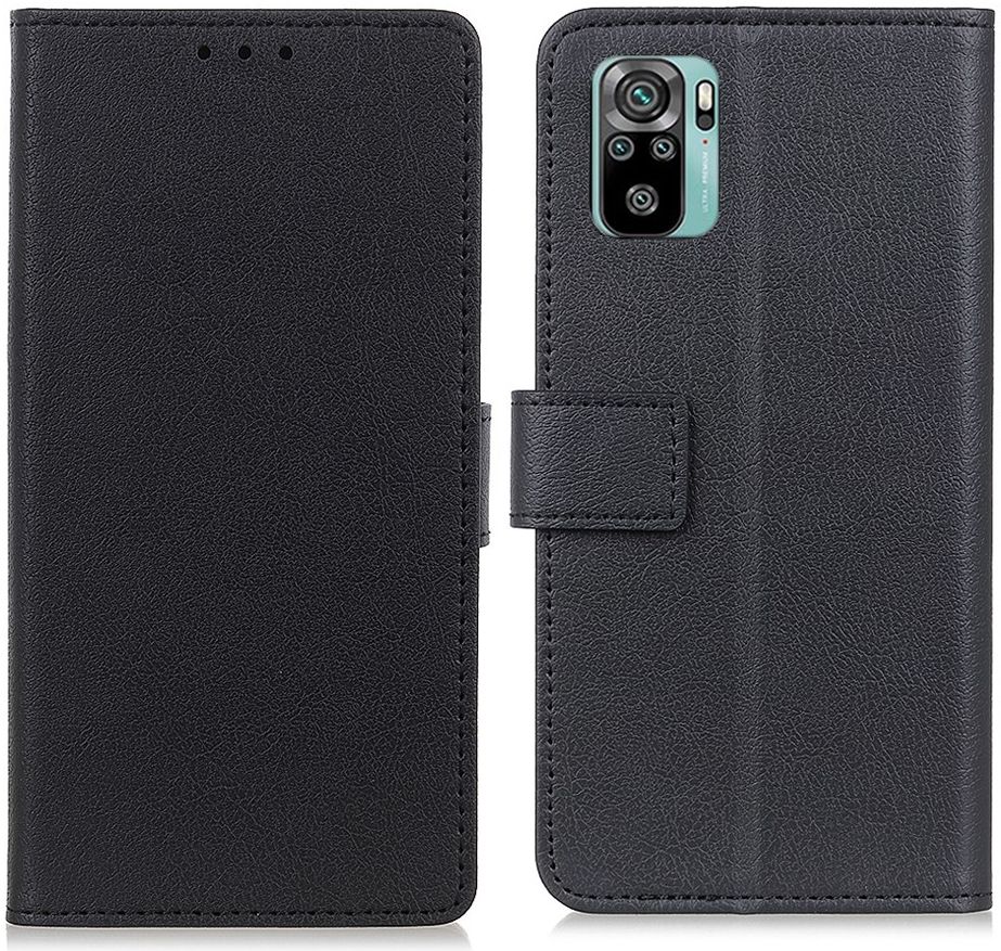 Xiaomi Redmi Poco M5s / Note 10(S) Hoesje Wallet Book Case met Stand Zwart afbeelding 6