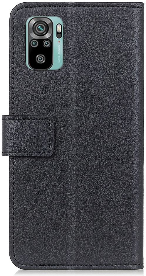 Xiaomi Redmi Poco M5s / Note 10(S) Hoesje Wallet Book Case met Stand Zwart afbeelding 1