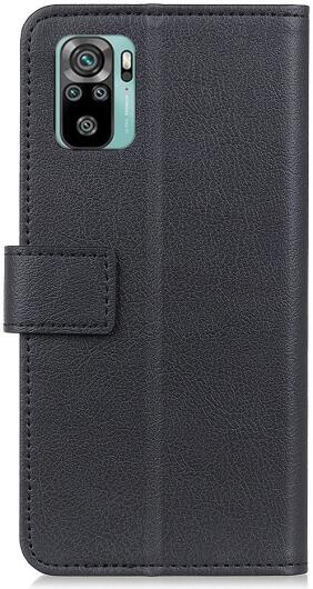 Xiaomi Redmi Poco M5s / Note 10(S) Hoesje Wallet Book Case met Stand Zwart afbeelding 1