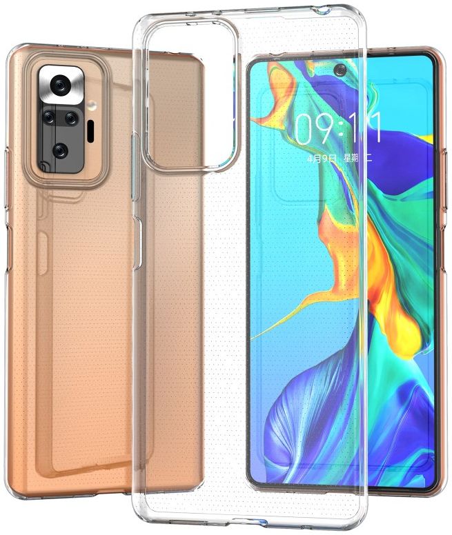 Xiaomi Redmi Note 10 Pro Hoesje Flexibel en Dun TPU Transparant afbeelding 6