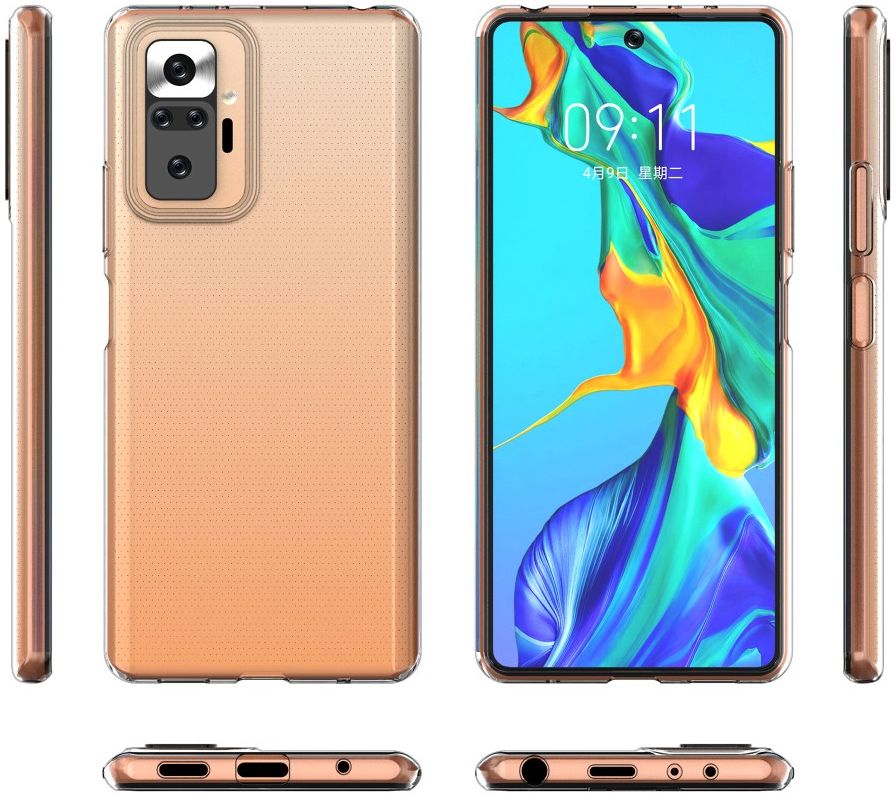 Xiaomi Redmi Note 10 Pro Hoesje Flexibel en Dun TPU Transparant afbeelding 8
