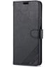 AZNS Xiaomi Poco F3 / Mi 11i Hoesje Wallet Book Case Kunstleer Zwart